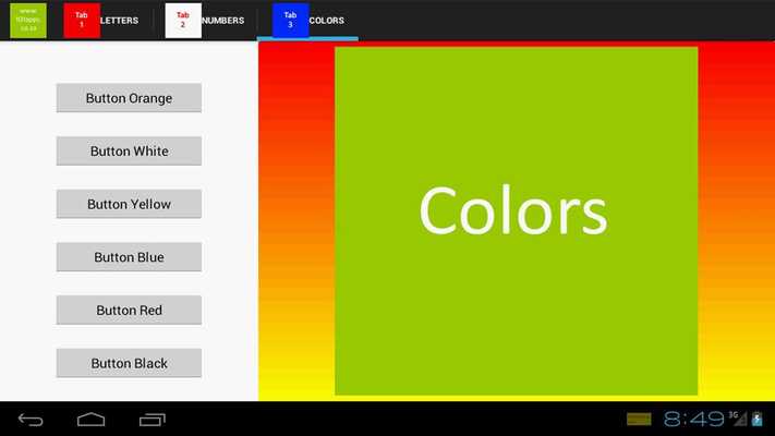 Emulate Android APK Fragments demo for Android Emulate Android APK Fragments demo for Android
