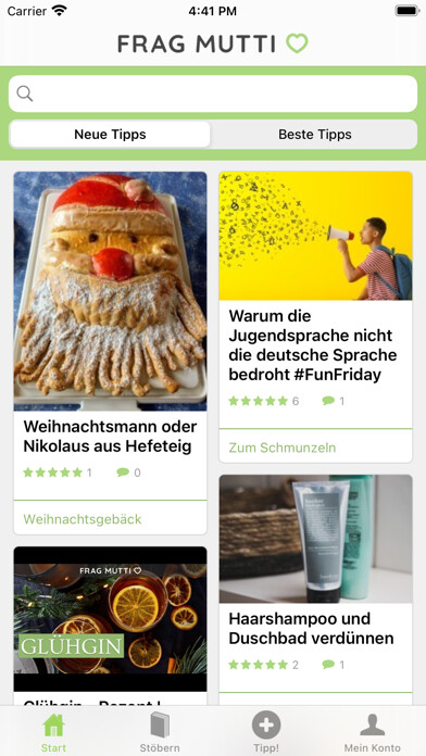 Emulate iPhone app Frag Mutti using MyAndroid Emulate iPhone app Frag Mutti using MyAndroid