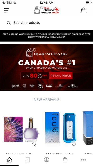 Run android online APK Fragrance Canada from MyAndroid or emulate Fragrance Canada using MyAndroid