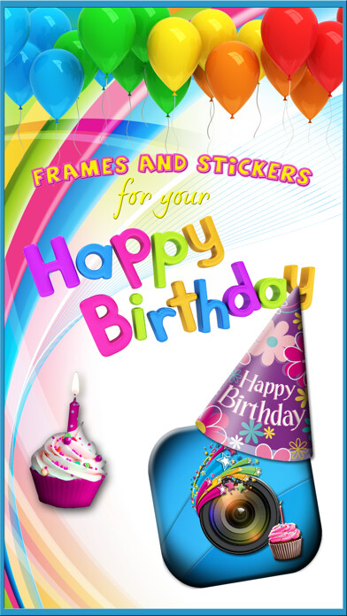 Emulate iPhone app Frame Photos and Add Stickers with Happy Birthday Themes in Picture Editor using MyAndroid Emulate iPhone app Frame Photos and Add Stickers with Happy Birthday Themes in Picture Editor using MyAndroid