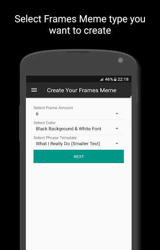 Emulate Android APK Frames Meme Maker