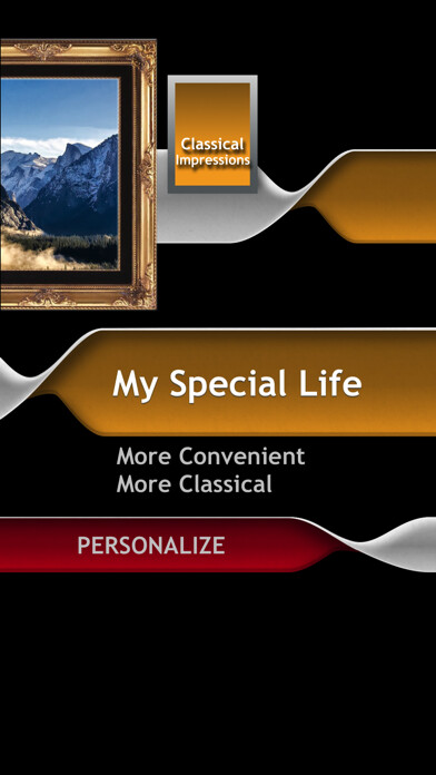 Emulate iPhone app Frames Pro - Classical frames using MyAndroid