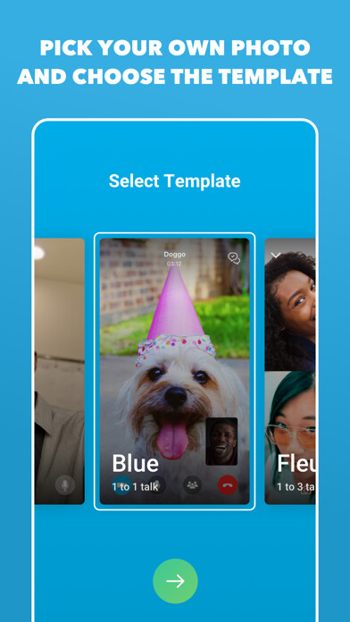 Emulate iPhone app Frammy - Call celebrities using MyAndroid
