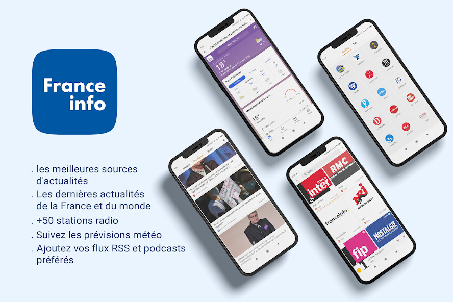 Run android online APK France Info : alertes et actu from MyAndroid or emulate France Info : alertes et actu using MyAndroid