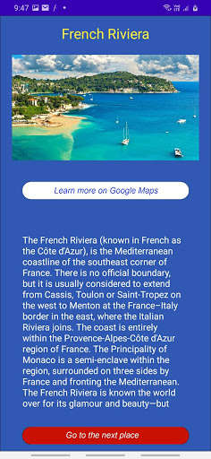 Run android online APK France Places from MyAndroid or emulate France Places using MyAndroid