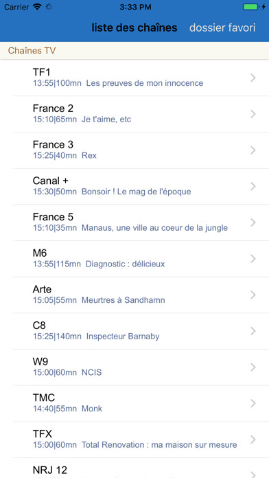Emulate iPhone app France Programme TV using MyAndroid Emulate iPhone app France Programme TV using MyAndroid
