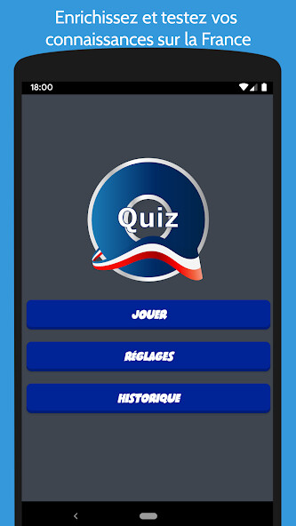 Run android online APK France Quiz from MyAndroid or emulate France Quiz using MyAndroid