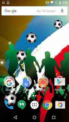 Emulate Android APK France Soccer Free LWP
