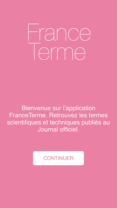 Emulate iPhone app FranceTerme using MyAndroid