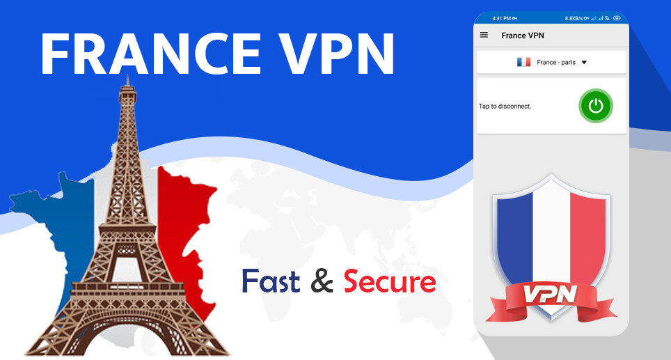 Run android online APK France VPN - Fast VPN Proxy from MyAndroid or emulate France VPN - Fast VPN Proxy using MyAndroid