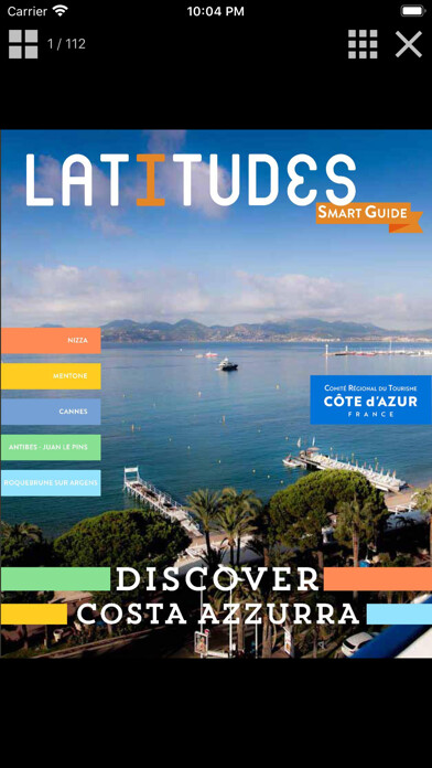 Emulate iPhone app Francia Smart Guide using MyAndroid