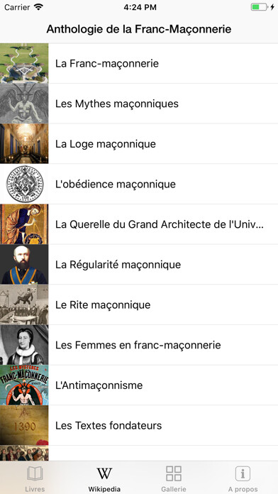 Emulate iPhone app Franc-Maçonnerie (Anthologie) using MyAndroid Emulate iPhone app Franc-Maçonnerie (Anthologie) using MyAndroid