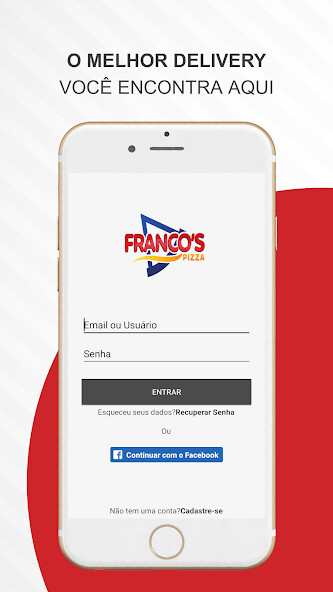 Emulate Android APK Francos Pizza