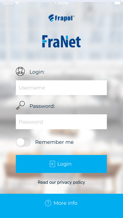 Emulate iPhone app FraNet using MyAndroid