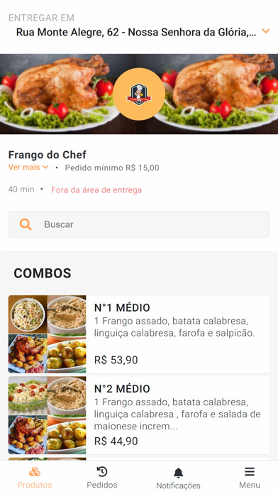 Emulate iPhone app Frango do Cheff using MyAndroid Emulate iPhone app Frango do Cheff using MyAndroid