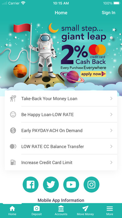 Emulate iPhone app Frankenmuth Credit Union using MyAndroid Emulate iPhone app Frankenmuth Credit Union using MyAndroid