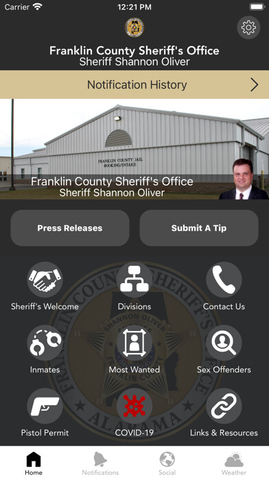 Emulate iPhone app Franklin CSO using MyAndroid