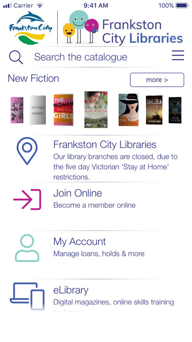 Emulate iPhone app Frankston City Libraries using MyAndroid Emulate iPhone app Frankston City Libraries using MyAndroid