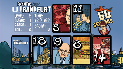 Emulate iPhone app Frantic Frankfurt using MyAndroid