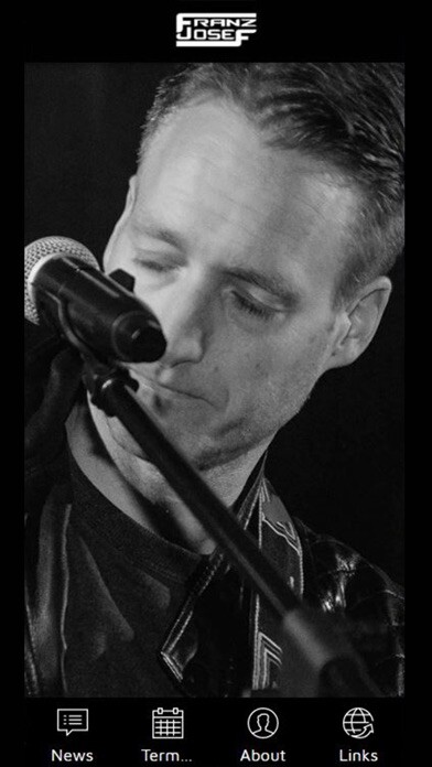 Emulate iPhone app Franz Josef Singersongwriter using MyAndroid