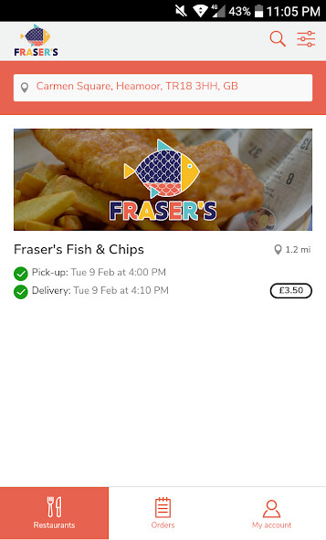 Run android online APK Frasers Fish Chips from MyAndroid or emulate Frasers Fish Chips using MyAndroid Run android online APK Frasers Fish Chips from MyAndroid or emulate Frasers Fish Chips using MyAndroid