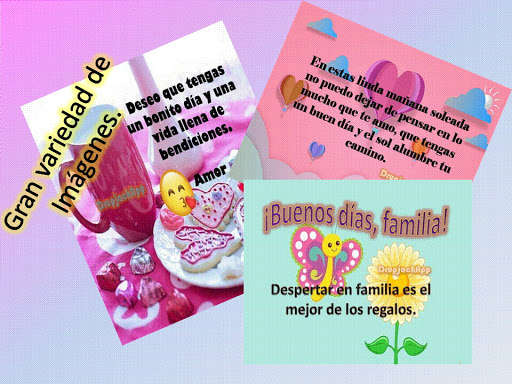 Run android online APK Frases buenos dias from MyAndroid or emulate Frases buenos dias using MyAndroid