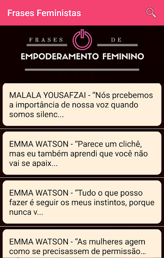 Emulate Android APK Frases de Empoderamento Feminino (Feministas) Emulate Android APK Frases de Empoderamento Feminino (Feministas)