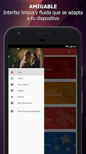 Emulate Android APK Frases de Infidelidad