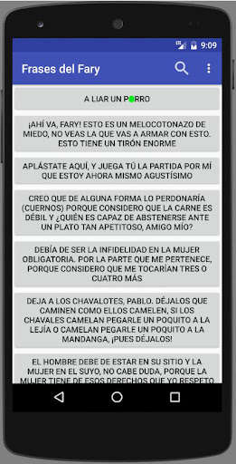 Run android online APK Frases del Fary from MyAndroid or emulate Frases del Fary using MyAndroid