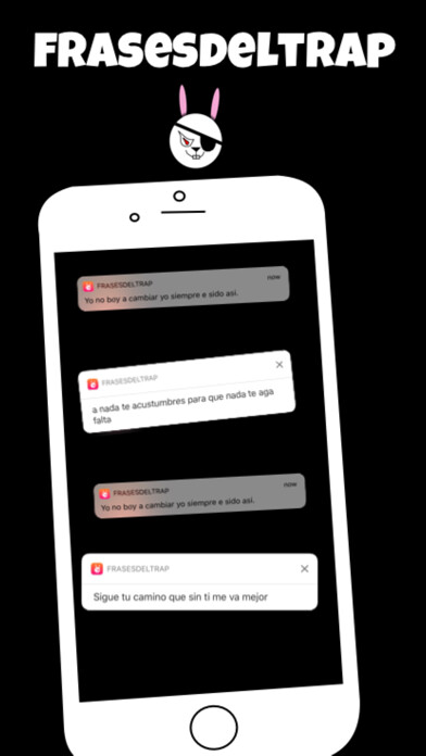 Emulate iPhone app frasesdeltrap using MyAndroid