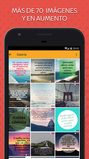 Run android online APK Frases de Vida y Autoestima from MyAndroid or emulate Frases de Vida y Autoestima using MyAndroid
