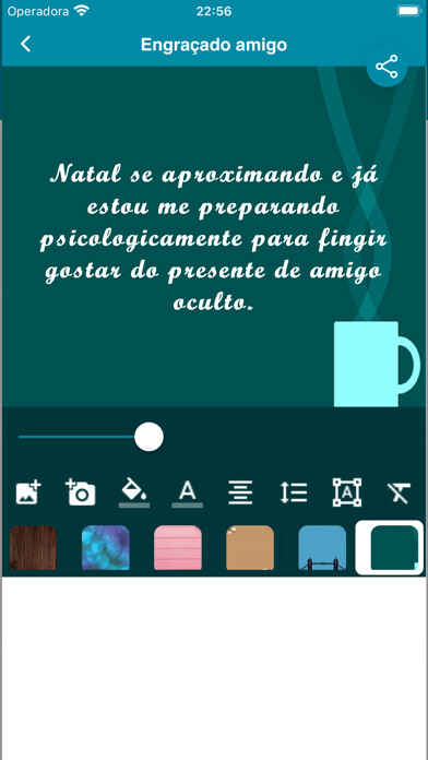 Emulate iPhone app Frases e Status Engraçados using MyAndroid Emulate iPhone app Frases e Status Engraçados using MyAndroid