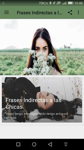 Emulate Android APK Frases Indirectas a las Chicas