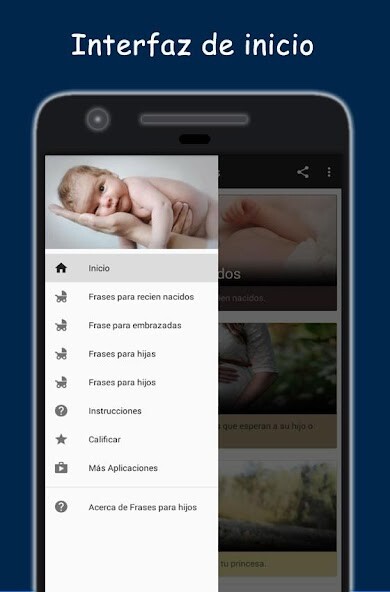 Run android online APK Frases para hijos bebes from MyAndroid or emulate Frases para hijos bebes using MyAndroid