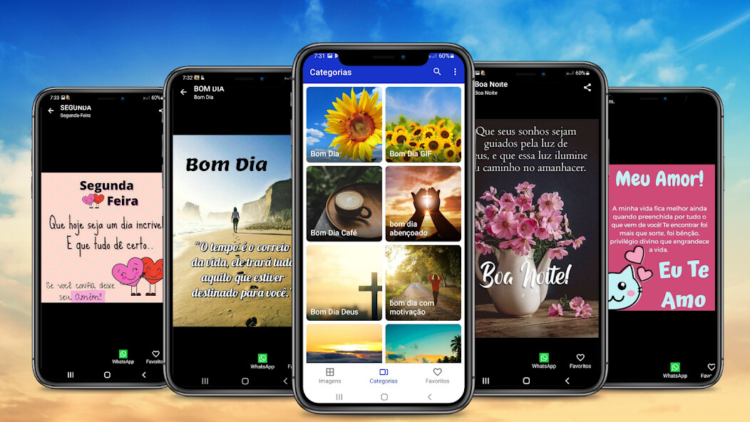 Run android online APK Frases Prontas com Imagens from MyAndroid or emulate Frases Prontas com Imagens using MyAndroid
