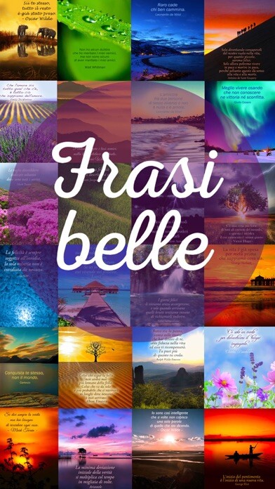 Emulate iPhone app Frasi belle - Immagini con frasi sagge, aforismi e citazioni sulla vita using MyAndroid Emulate iPhone app Frasi belle - Immagini con frasi sagge, aforismi e citazioni sulla vita using MyAndroid