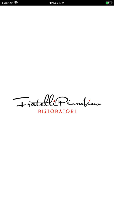 Emulate iPhone app Fratelli Piombino Ristoratori using MyAndroid
