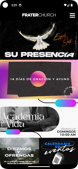 Emulate iPhone app Frater Church using MyAndroid Emulate iPhone app Frater Church using MyAndroid