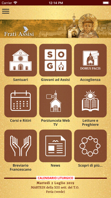 Emulate iPhone app Frati Assisi using MyAndroid Emulate iPhone app Frati Assisi using MyAndroid