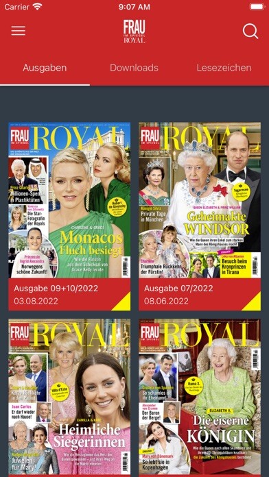Emulate iPhone app FRAU IM SPIEGEL ROYAL using MyAndroid Emulate iPhone app FRAU IM SPIEGEL ROYAL using MyAndroid