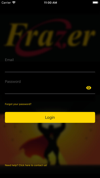 Emulate iPhone app Frazer Sidekick using MyAndroid
