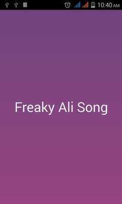 Emulate Android APK Freaky Ali MV Songs Emulate Android APK Freaky Ali MV Songs