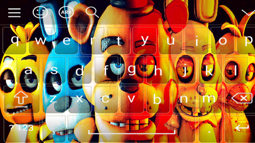 Run android online APK Freddys keyboard from MyAndroid or emulate Freddys keyboard using MyAndroid