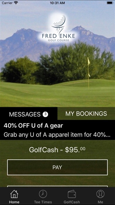 Emulate iPhone app Fred Enke Golf Tee Times using MyAndroid Emulate iPhone app Fred Enke Golf Tee Times using MyAndroid