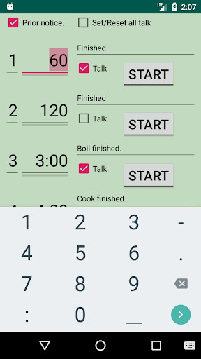 Run android online APK Free 5 multiple timer with voice alarm. from MyAndroid or emulate Free 5 multiple timer with voice alarm. using MyAndroid