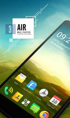 Emulate Android APK (FREE) AIR GO Launcher Theme