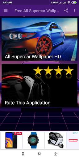 Run android online APK Free All Supercar Wallpaper HD from MyAndroid or emulate Free All Supercar Wallpaper HD using MyAndroid