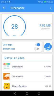 Emulate Android APK Freecache