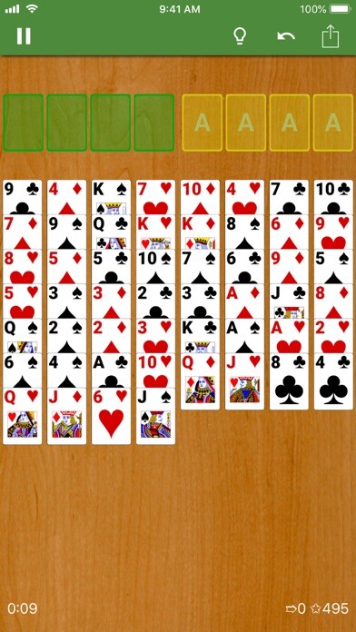 Emulate iPhone app Freecell 2023 using MyAndroid