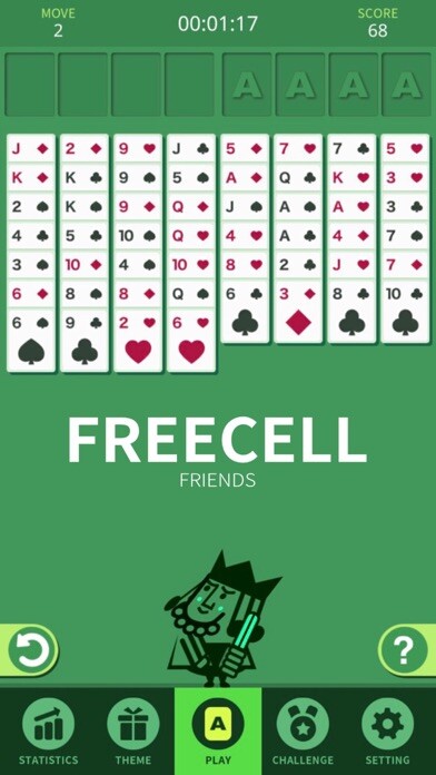 Emulate iPhone app FreeCell Friends using MyAndroid